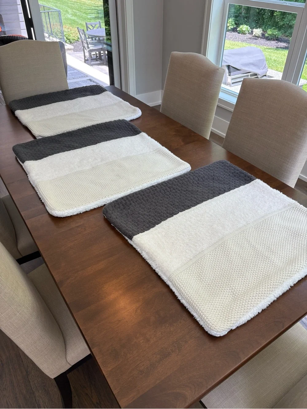 Pottery Barn Blakely 24” Pillow Covers (3)